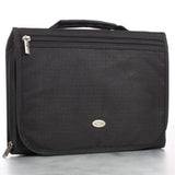 Polyester Three fold Bible Cover, Black, Medium
