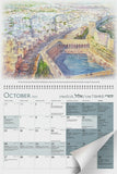 Galilee & Judea at the Time of Yeshua  2024-2025  / 5784-5785 Wall Calendar by FFOZ