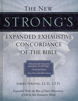 The New Strong's Expanded Exhaustive Concordance of the Bible  Red Letter Edition