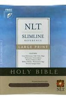 NLT Premium Slimline Reference Large Print Bible