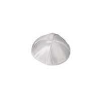 Satin White Kippah