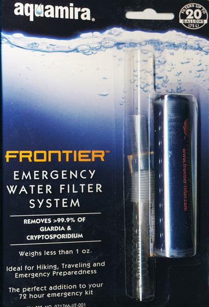 Frontier Emergency Water Filter System