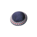 Crocheted Blue Kippah