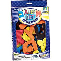 Alef-Bet Foam Magnets