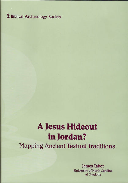 A Jesus Hideout in Jordan?  -  DVD