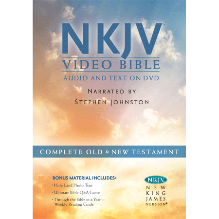NKJV Video Bible: Audio and Text on DVD