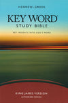 Hebrew-Greek Keyword Study Bible- KJV Hardback -AMG Publishers