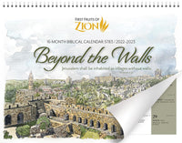Beyond the Walls  2022-2023   /5783 Wall Calendar by FFOZ