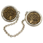 Gold & Silver Tree of Life Tallit Clips